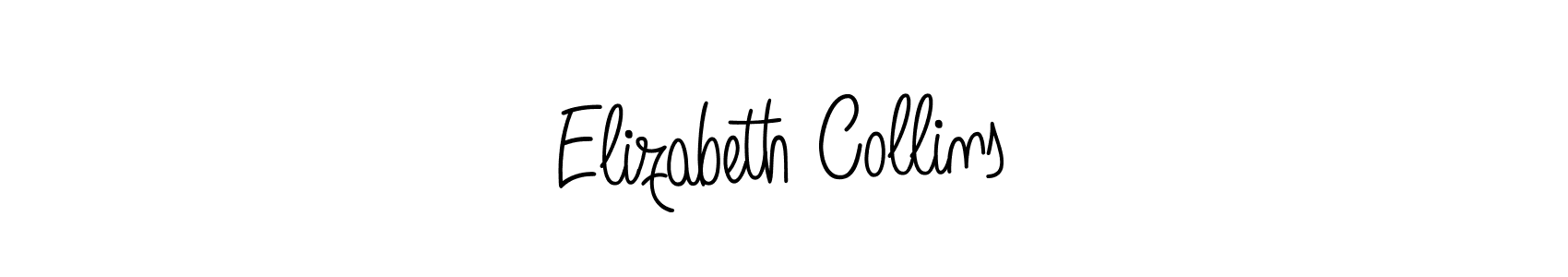 Design your own signature with our free online signature maker. With this signature software, you can create a handwritten (Angelique-Rose-font-FFP) signature for name Elizabeth Collins. Elizabeth Collins signature style 5 images and pictures png