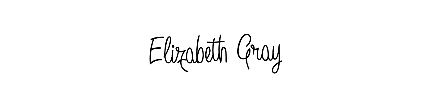 Create a beautiful signature design for name Elizabeth Gray. With this signature (Angelique-Rose-font-FFP) fonts, you can make a handwritten signature for free. Elizabeth Gray signature style 5 images and pictures png