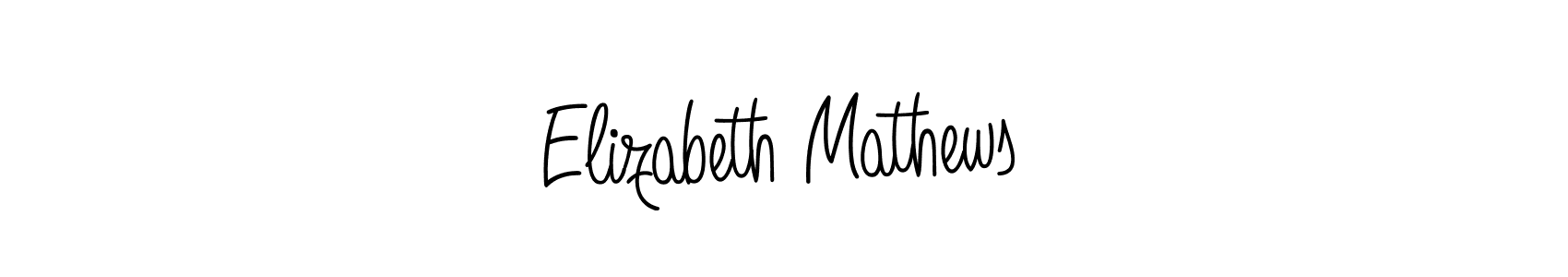Here are the top 10 professional signature styles for the name Elizabeth Mathews. These are the best autograph styles you can use for your name. Elizabeth Mathews signature style 5 images and pictures png