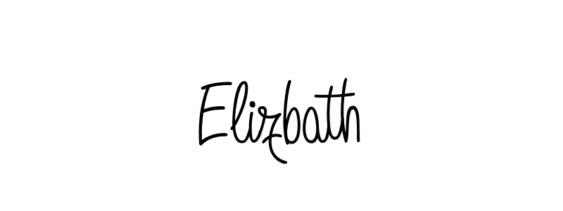 Angelique-Rose-font-FFP is a professional signature style that is perfect for those who want to add a touch of class to their signature. It is also a great choice for those who want to make their signature more unique. Get Elizbath name to fancy signature for free. Elizbath signature style 5 images and pictures png