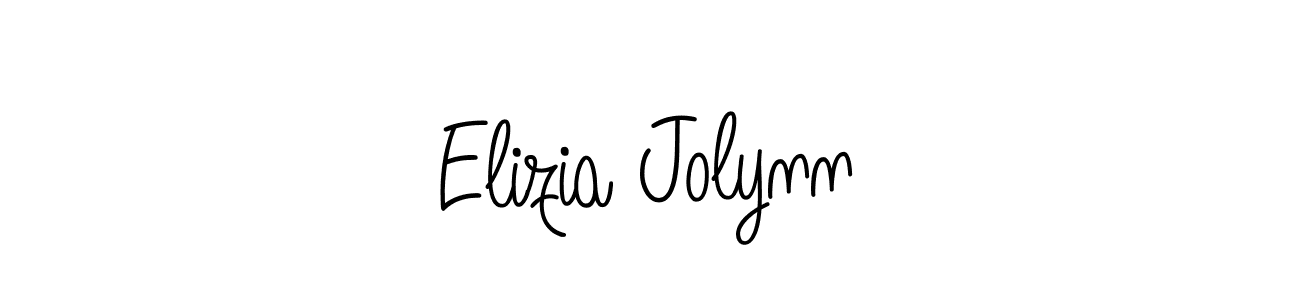 Make a short Elizia Jolynn signature style. Manage your documents anywhere anytime using Angelique-Rose-font-FFP. Create and add eSignatures, submit forms, share and send files easily. Elizia Jolynn signature style 5 images and pictures png
