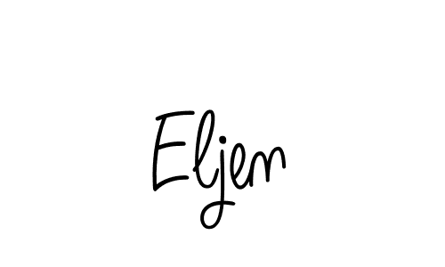 Once you've used our free online signature maker to create your best signature Angelique-Rose-font-FFP style, it's time to enjoy all of the benefits that Eljen name signing documents. Eljen signature style 5 images and pictures png