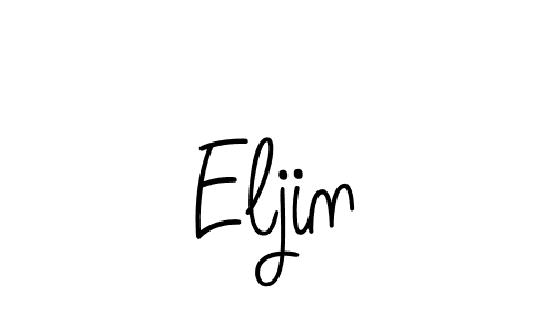 Also You can easily find your signature by using the search form. We will create Eljin name handwritten signature images for you free of cost using Angelique-Rose-font-FFP sign style. Eljin signature style 5 images and pictures png
