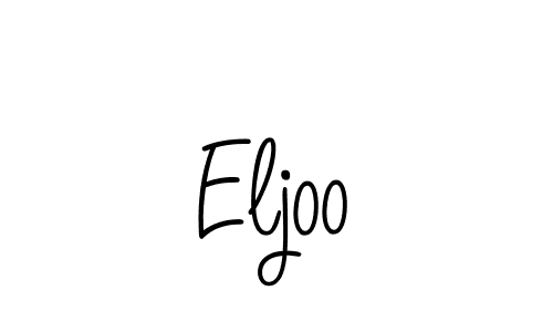 How to make Eljoo signature? Angelique-Rose-font-FFP is a professional autograph style. Create handwritten signature for Eljoo name. Eljoo signature style 5 images and pictures png