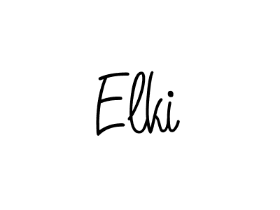 Angelique-Rose-font-FFP is a professional signature style that is perfect for those who want to add a touch of class to their signature. It is also a great choice for those who want to make their signature more unique. Get Elki name to fancy signature for free. Elki signature style 5 images and pictures png