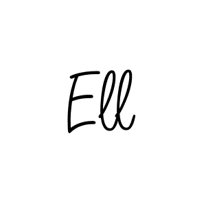 How to make Ell signature? Angelique-Rose-font-FFP is a professional autograph style. Create handwritten signature for Ell name. Ell signature style 5 images and pictures png