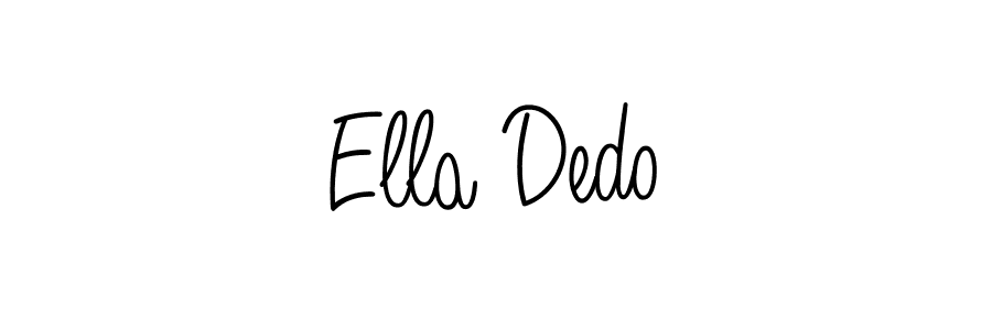 Here are the top 10 professional signature styles for the name Ella Dedo. These are the best autograph styles you can use for your name. Ella Dedo signature style 5 images and pictures png