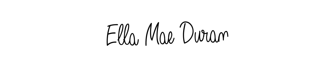 Angelique-Rose-font-FFP is a professional signature style that is perfect for those who want to add a touch of class to their signature. It is also a great choice for those who want to make their signature more unique. Get Ella Mae Duran name to fancy signature for free. Ella Mae Duran signature style 5 images and pictures png