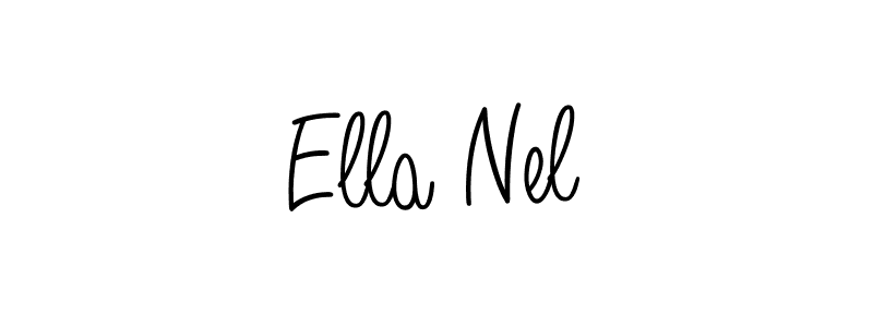 Make a beautiful signature design for name Ella Nel. Use this online signature maker to create a handwritten signature for free. Ella Nel signature style 5 images and pictures png