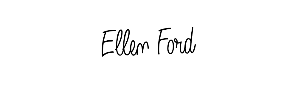 Ellen Ford stylish signature style. Best Handwritten Sign (Angelique-Rose-font-FFP) for my name. Handwritten Signature Collection Ideas for my name Ellen Ford. Ellen Ford signature style 5 images and pictures png