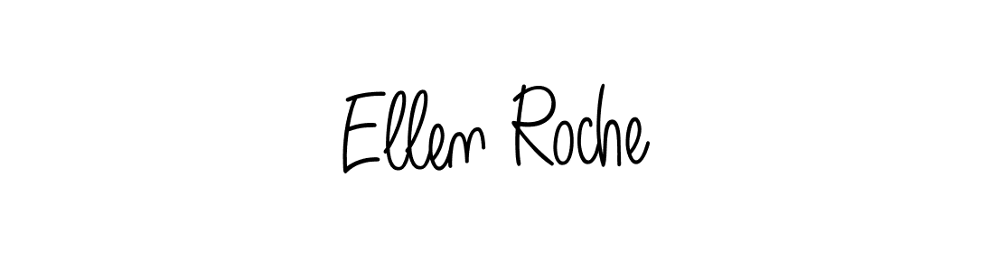 Make a beautiful signature design for name Ellen Roche. With this signature (Angelique-Rose-font-FFP) style, you can create a handwritten signature for free. Ellen Roche signature style 5 images and pictures png