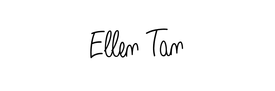 Ellen Tan stylish signature style. Best Handwritten Sign (Angelique-Rose-font-FFP) for my name. Handwritten Signature Collection Ideas for my name Ellen Tan. Ellen Tan signature style 5 images and pictures png