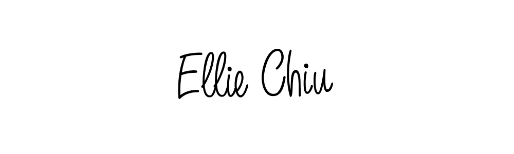 Angelique-Rose-font-FFP is a professional signature style that is perfect for those who want to add a touch of class to their signature. It is also a great choice for those who want to make their signature more unique. Get Ellie Chiu name to fancy signature for free. Ellie Chiu signature style 5 images and pictures png