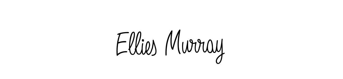 The best way (Angelique-Rose-font-FFP) to make a short signature is to pick only two or three words in your name. The name Ellies Murray include a total of six letters. For converting this name. Ellies Murray signature style 5 images and pictures png