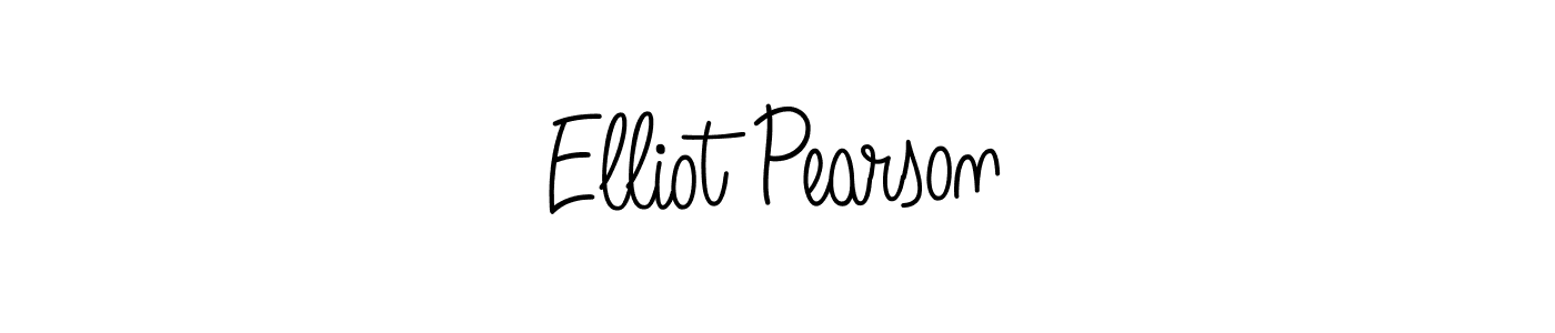 The best way (Angelique-Rose-font-FFP) to make a short signature is to pick only two or three words in your name. The name Elliot Pearson include a total of six letters. For converting this name. Elliot Pearson signature style 5 images and pictures png
