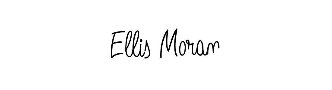 Make a beautiful signature design for name Ellis Moran. With this signature (Angelique-Rose-font-FFP) style, you can create a handwritten signature for free. Ellis Moran signature style 5 images and pictures png