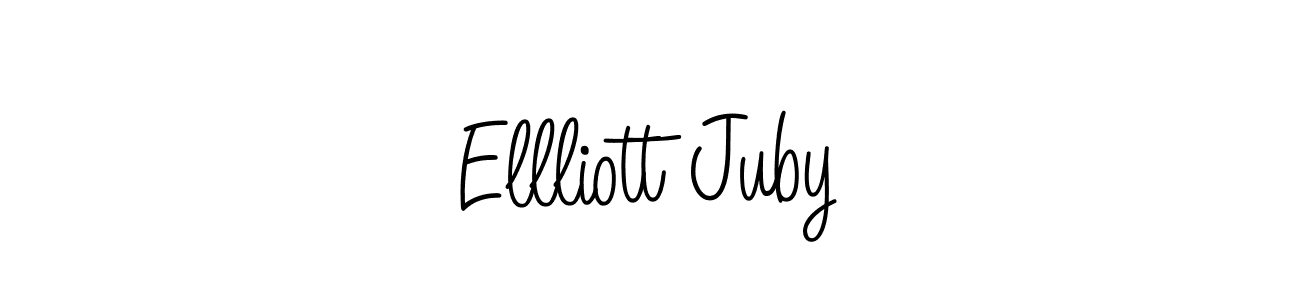Once you've used our free online signature maker to create your best signature Angelique-Rose-font-FFP style, it's time to enjoy all of the benefits that Ellliott Juby name signing documents. Ellliott Juby signature style 5 images and pictures png