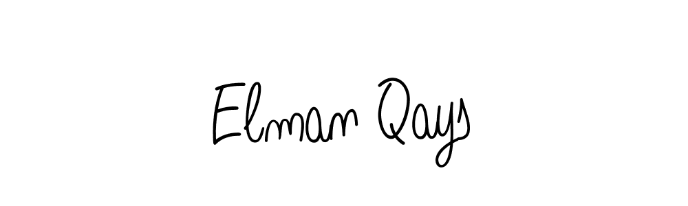 Also we have Elman Qays name is the best signature style. Create professional handwritten signature collection using Angelique-Rose-font-FFP autograph style. Elman Qays signature style 5 images and pictures png