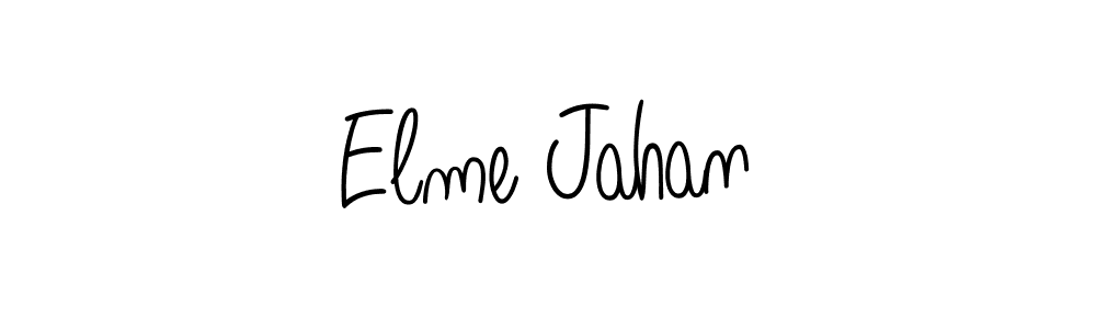 Once you've used our free online signature maker to create your best signature Angelique-Rose-font-FFP style, it's time to enjoy all of the benefits that Elme Jahan name signing documents. Elme Jahan signature style 5 images and pictures png