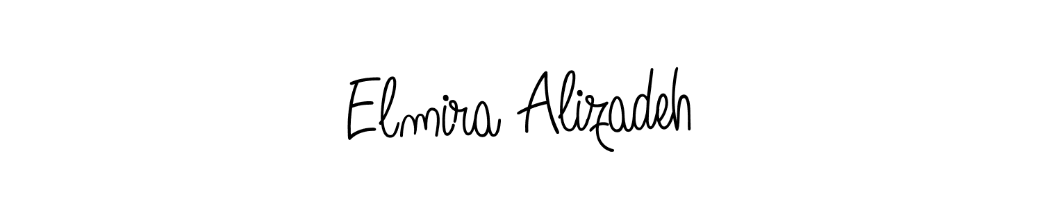 How to make Elmira Alizadeh signature? Angelique-Rose-font-FFP is a professional autograph style. Create handwritten signature for Elmira Alizadeh name. Elmira Alizadeh signature style 5 images and pictures png
