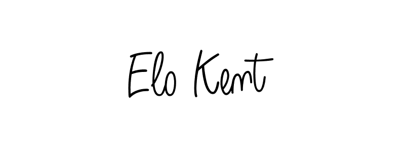 if you are searching for the best signature style for your name Elo Kent. so please give up your signature search. here we have designed multiple signature styles  using Angelique-Rose-font-FFP. Elo Kent signature style 5 images and pictures png