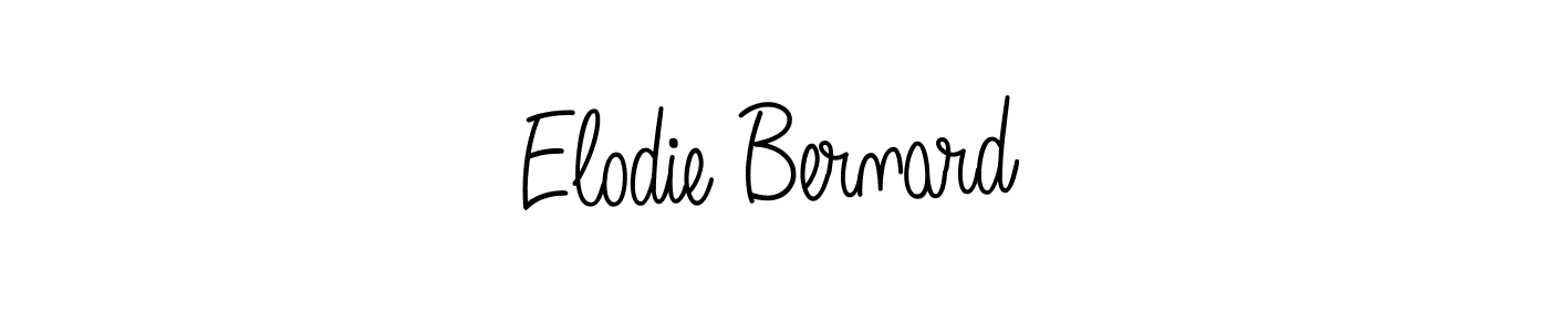 Make a beautiful signature design for name Elodie Bernard. With this signature (Angelique-Rose-font-FFP) style, you can create a handwritten signature for free. Elodie Bernard signature style 5 images and pictures png