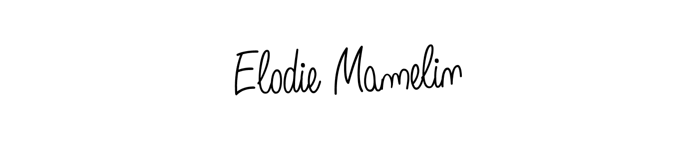 Here are the top 10 professional signature styles for the name Elodie Mamelin. These are the best autograph styles you can use for your name. Elodie Mamelin signature style 5 images and pictures png