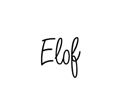 Angelique-Rose-font-FFP is a professional signature style that is perfect for those who want to add a touch of class to their signature. It is also a great choice for those who want to make their signature more unique. Get Elof name to fancy signature for free. Elof signature style 5 images and pictures png