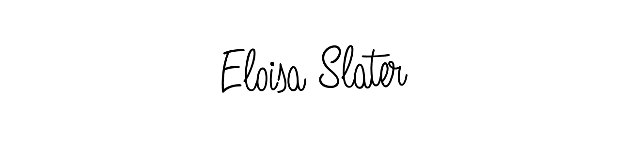 Make a beautiful signature design for name Eloisa Slater. Use this online signature maker to create a handwritten signature for free. Eloisa Slater signature style 5 images and pictures png