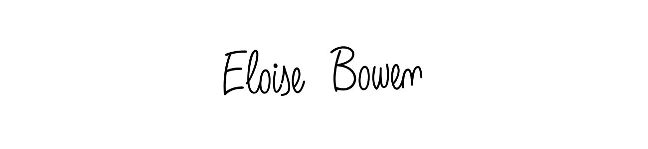 It looks lik you need a new signature style for name Eloise  Bowen. Design unique handwritten (Angelique-Rose-font-FFP) signature with our free signature maker in just a few clicks. Eloise  Bowen signature style 5 images and pictures png