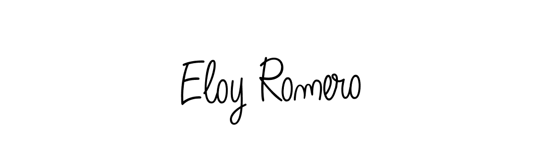 How to Draw Eloy Romero signature style? Angelique-Rose-font-FFP is a latest design signature styles for name Eloy Romero. Eloy Romero signature style 5 images and pictures png