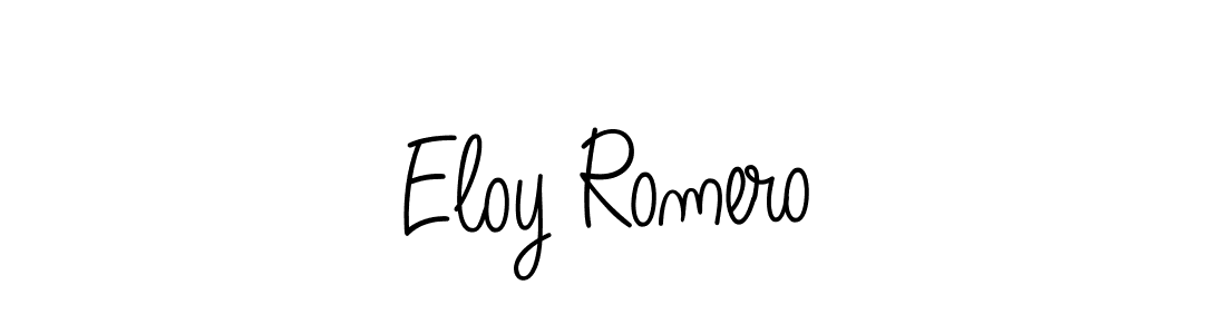 Make a beautiful signature design for name Eloy Romero. With this signature (Angelique-Rose-font-FFP) style, you can create a handwritten signature for free. Eloy Romero signature style 5 images and pictures png