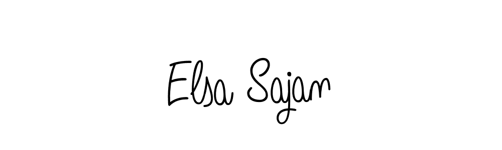 if you are searching for the best signature style for your name Elsa Sajan. so please give up your signature search. here we have designed multiple signature styles  using Angelique-Rose-font-FFP. Elsa Sajan signature style 5 images and pictures png