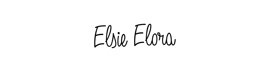 Make a short Elsie Elora signature style. Manage your documents anywhere anytime using Angelique-Rose-font-FFP. Create and add eSignatures, submit forms, share and send files easily. Elsie Elora signature style 5 images and pictures png