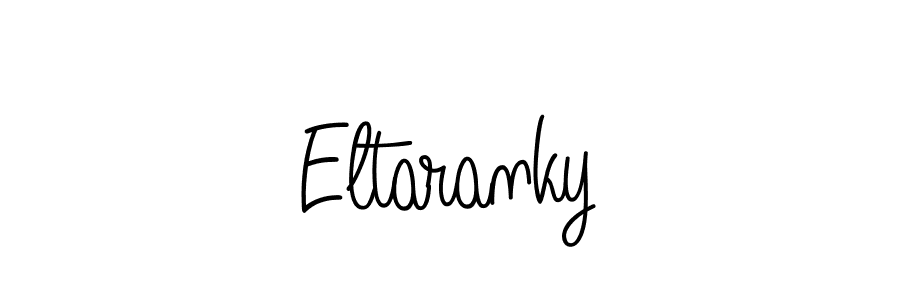 Make a beautiful signature design for name Eltaranky. With this signature (Angelique-Rose-font-FFP) style, you can create a handwritten signature for free. Eltaranky signature style 5 images and pictures png