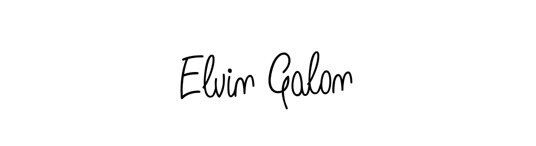 Also we have Elvin Galon name is the best signature style. Create professional handwritten signature collection using Angelique-Rose-font-FFP autograph style. Elvin Galon signature style 5 images and pictures png