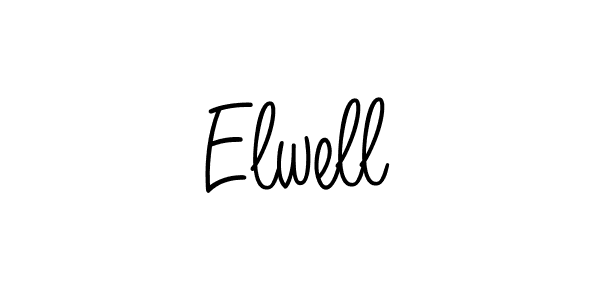 Best and Professional Signature Style for Elwell. Angelique-Rose-font-FFP Best Signature Style Collection. Elwell signature style 5 images and pictures png