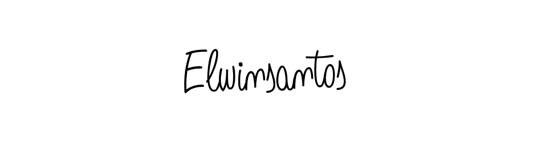 Angelique-Rose-font-FFP is a professional signature style that is perfect for those who want to add a touch of class to their signature. It is also a great choice for those who want to make their signature more unique. Get Elwinsantos name to fancy signature for free. Elwinsantos signature style 5 images and pictures png