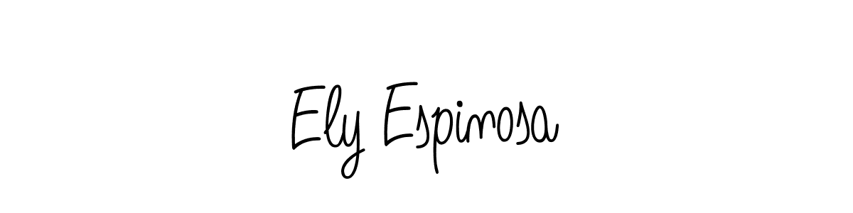 Also You can easily find your signature by using the search form. We will create Ely Espinosa name handwritten signature images for you free of cost using Angelique-Rose-font-FFP sign style. Ely Espinosa signature style 5 images and pictures png