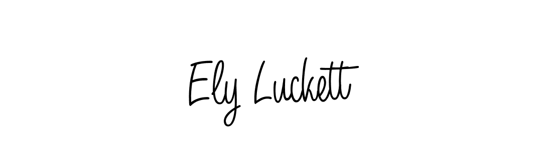 Check out images of Autograph of Ely Luckett name. Actor Ely Luckett Signature Style. Angelique-Rose-font-FFP is a professional sign style online. Ely Luckett signature style 5 images and pictures png