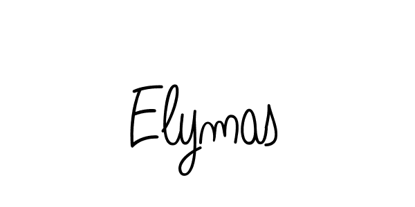 How to make Elymas name signature. Use Angelique-Rose-font-FFP style for creating short signs online. This is the latest handwritten sign. Elymas signature style 5 images and pictures png