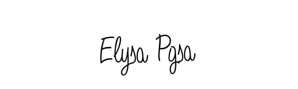 It looks lik you need a new signature style for name Elysa Pgsa. Design unique handwritten (Angelique-Rose-font-FFP) signature with our free signature maker in just a few clicks. Elysa Pgsa signature style 5 images and pictures png