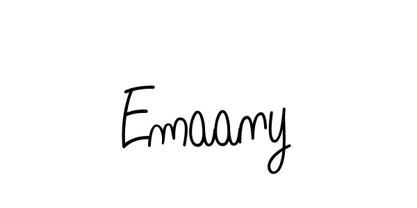 How to make Emaany signature? Angelique-Rose-font-FFP is a professional autograph style. Create handwritten signature for Emaany name. Emaany signature style 5 images and pictures png