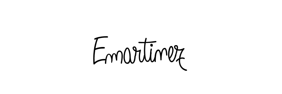 How to make Emartinez signature? Angelique-Rose-font-FFP is a professional autograph style. Create handwritten signature for Emartinez name. Emartinez signature style 5 images and pictures png