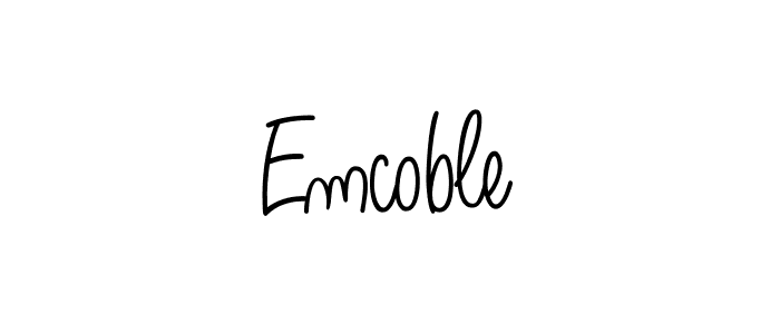 Also You can easily find your signature by using the search form. We will create Emcoble name handwritten signature images for you free of cost using Angelique-Rose-font-FFP sign style. Emcoble signature style 5 images and pictures png