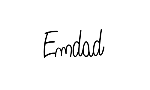 Check out images of Autograph of Emdad name. Actor Emdad Signature Style. Angelique-Rose-font-FFP is a professional sign style online. Emdad signature style 5 images and pictures png