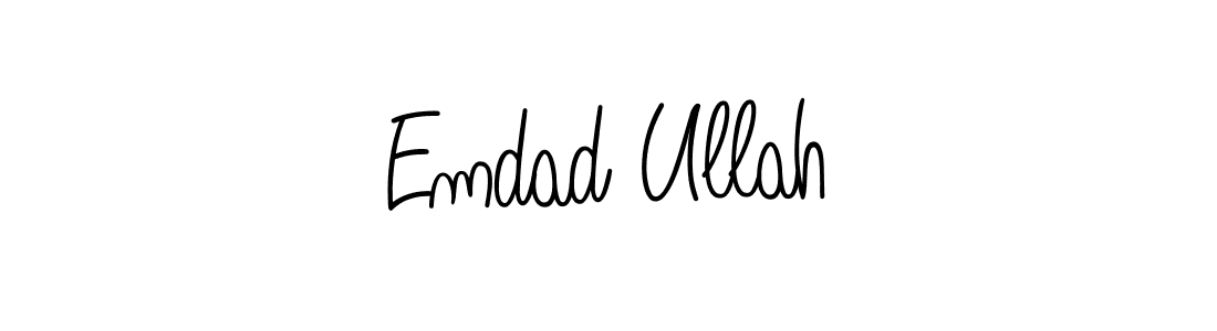 Once you've used our free online signature maker to create your best signature Angelique-Rose-font-FFP style, it's time to enjoy all of the benefits that Emdad Ullah name signing documents. Emdad Ullah signature style 5 images and pictures png