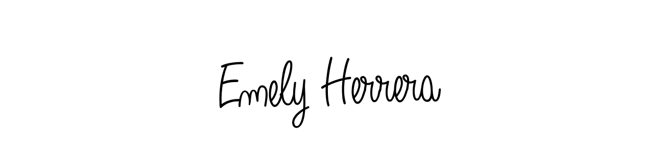 This is the best signature style for the Emely Herrera name. Also you like these signature font (Angelique-Rose-font-FFP). Mix name signature. Emely Herrera signature style 5 images and pictures png