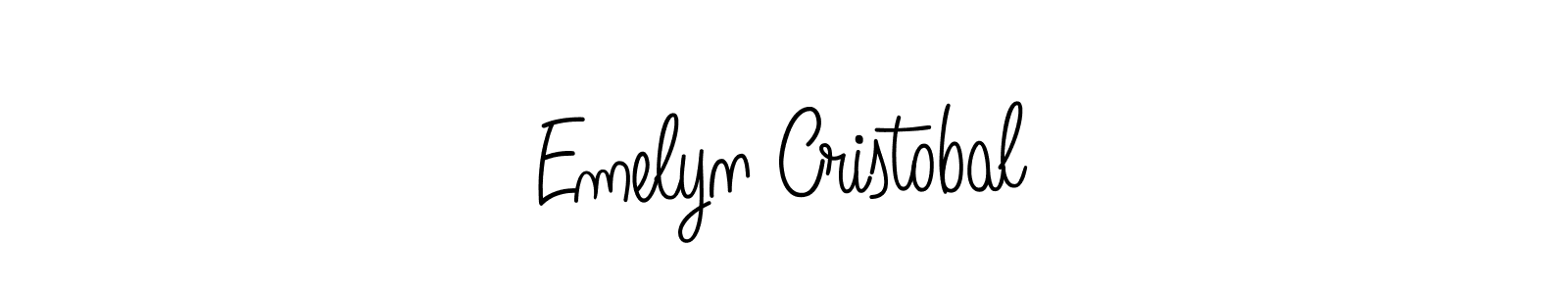 Once you've used our free online signature maker to create your best signature Angelique-Rose-font-FFP style, it's time to enjoy all of the benefits that Emelyn Cristobal name signing documents. Emelyn Cristobal signature style 5 images and pictures png
