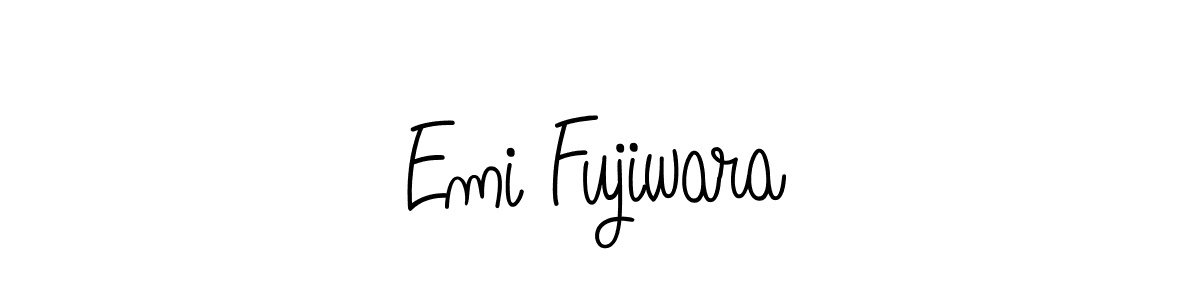 It looks lik you need a new signature style for name Emi Fujiwara. Design unique handwritten (Angelique-Rose-font-FFP) signature with our free signature maker in just a few clicks. Emi Fujiwara signature style 5 images and pictures png